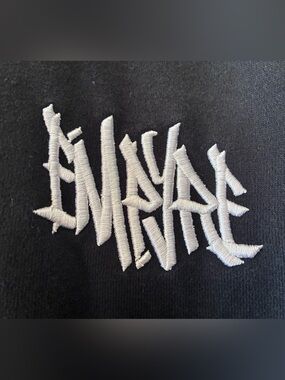 Empyre hoodie XL black with contrast stitching and white Empyre logo